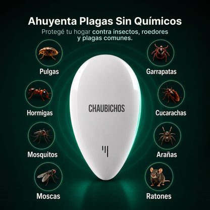 Repelente Ultrasónico ChauBichos™